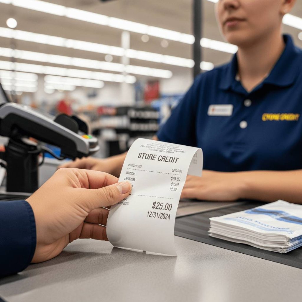 Earn store credit